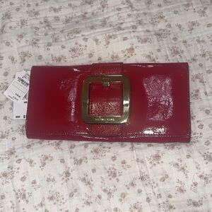 Michael Kors Red Clutch Bag